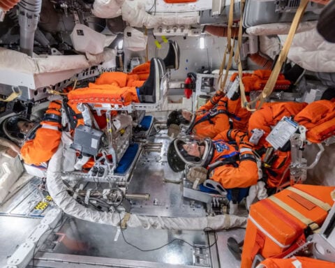 Artemis II astronauts break Apollo distance record on historic flyby of the moon