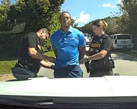 Tiger Woods is not at the Masters. Jason Day wonders why he was behind the wheel in DUI arrest