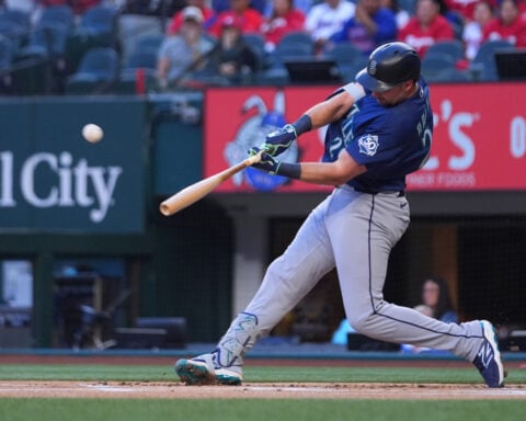 Mariners slugger Cal Raleigh hits first home run of 2026 following 10-game drought
