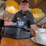 Denny's busser celebrates his birthday and 48 years on the job with a special fundraiser event