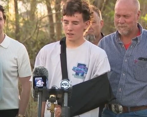 Lone survivor and victims' families grieve loss of teenagers killed in crash
