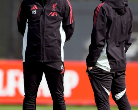 Liverpool aims to stop slide against PSG in Champions League quarterfinals