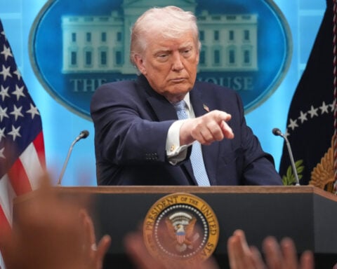 The Latest: Iran says it has accepted a 2-week ceasefire in the war