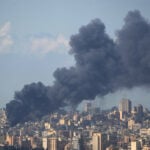 Israel strikes central Beirut without warning after saying Iran ceasefire doesn't apply there