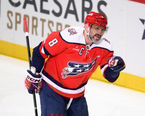 Alex Ovechkin says he's waiting until after the season to decide his hockey future