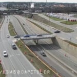 Vehicle struck by gunfire in road rage incident, police seek suspect