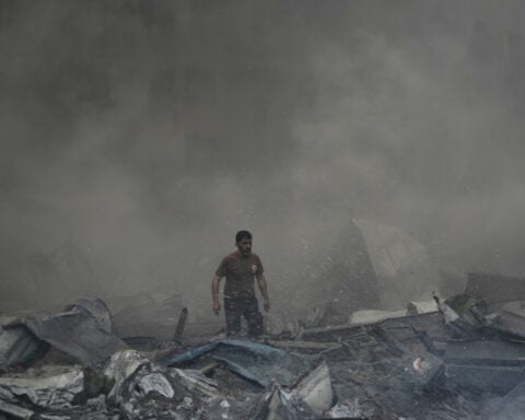 At least 182 killed as Israel strikes central Beirut after saying Iran truce doesn't apply there