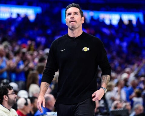 Lakers coach JJ Redick claims his vocal argument with Jarred Vanderbilt was nothing unusual