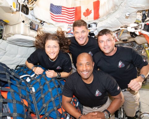 Artemis II astronauts follow Apollo tradition of naming lunar features after loved ones