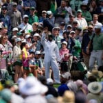 8-year-old Frankie Fleetwood steals the show during Par 3 Contest on the eve of the Masters