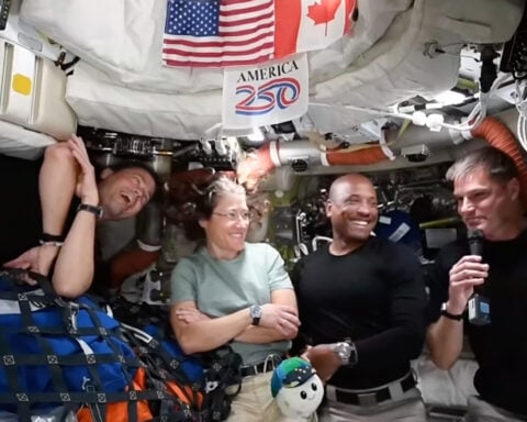 Artemis II astronauts follow Apollo tradition of naming lunar features after loved ones