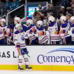 Connor McDavid nets hat trick on 5-point night as Oilers surge into first place in Pacific Division