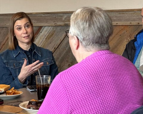 Elissa Slotkin is testing whether winning in Trump country is a winning message for Democrats