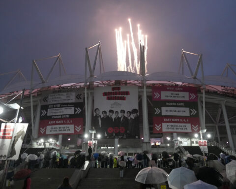 BTS opens world tour in South Korea after hiatus for military service