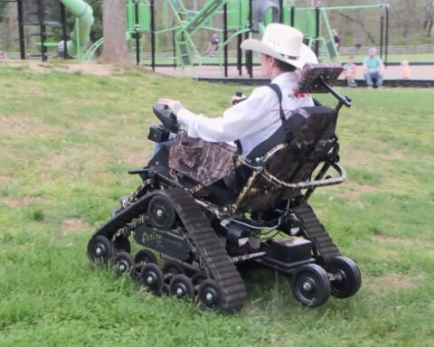 Kentucky couple makes special wheelchairs to help people with disabilities explore outdoors
