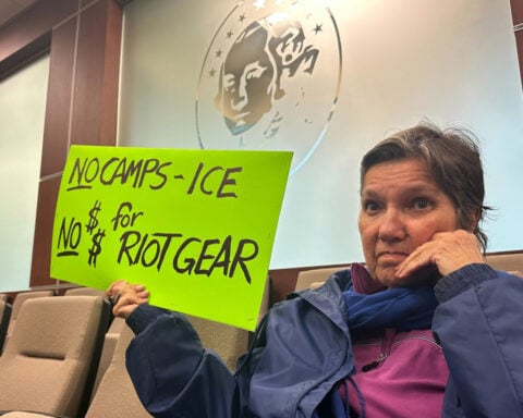 Protesters rally against planned Maryland immigration detention facility that's now paused