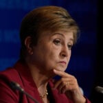 IMF chief warns that Iran war will slow global economic growth