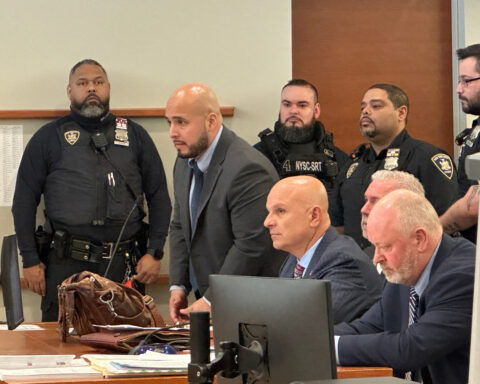 Former NYPD officer gets 3 to 9 years in prison for throwing a cooler that caused fatal crash