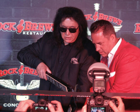 Gene Simmons of Kiss visits Detroit Rock City to open new restaurant location