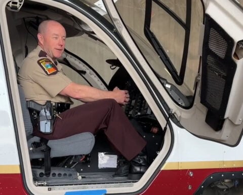DNR officer's extrication by Minnesota Air Rescue Team caught on video