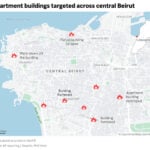 Tracking where Israel bombed central Beirut on the war's deadliest day