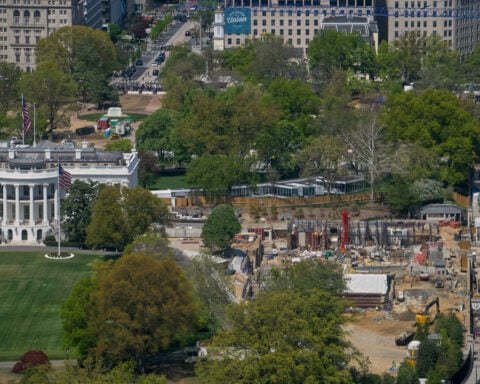 Judge told to reconsider national security implications of halting Trump's White House ballroom