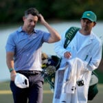 McIlroy’s 6-shot Masters lead evaporates after a wild 73, setting up a Sunday showdown at Augusta