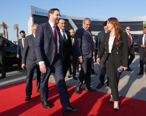 The Latest: US military says it will blockade Iranian ports after ceasefire talks end