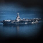 The record-breaking trip of the USS Gerald Ford, the aircraft carrier at the center of Trump’s military ambitions