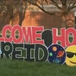 Dulaney High School community gathers as alum Reid Wiseman makes historic return from space