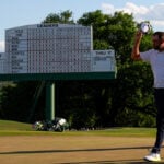 Scottie Scheffler falls a stroke short of a record Masters comeback after a flawless weekend