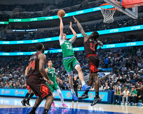 Cooper Flagg's standout rookie season ends as the No. 1 pick of the Mavs injures ankle in finale