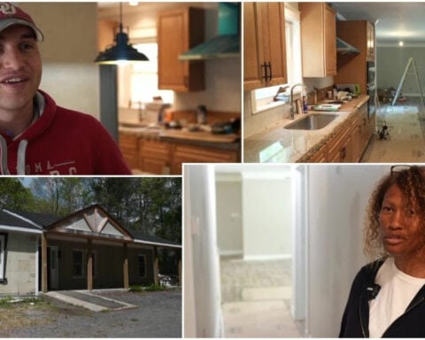 The 'really rewarding' reason active-duty soldiers are spending free time renovating this home