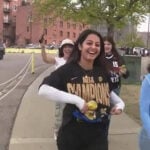 Denver students celebrate thrilling comeback to claim 11th Men’s Hockey Championship