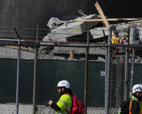 Bodies of 2 workers found days after partial collapse at parking garage being built in Philadelphia