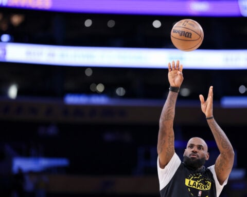 LeBron James must try to carry yet another team to playoff success with Lakers' Doncic, Reaves out