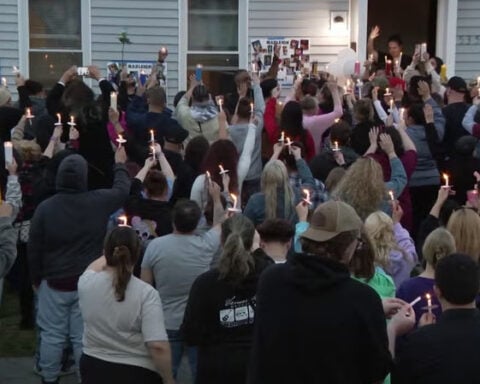 Dozens gather for vigil in honor of girl, 10, fatally struck by car in Massachusetts