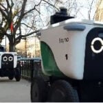 Delivery robot apologizes for breaking CTA bus shelter: "Nasir is sorry"