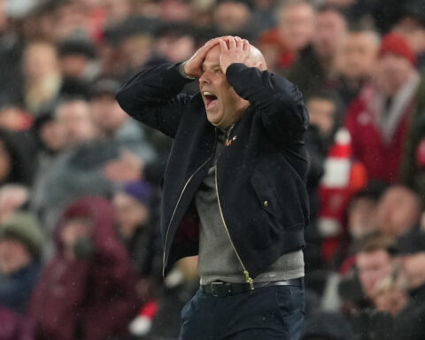 Paris Saint-Germain beats Liverpool at Anfield to reach the Champions League semifinals