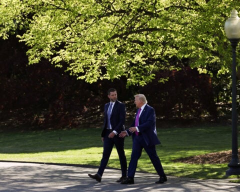 Trump’s son Eric to join father's state visit to China