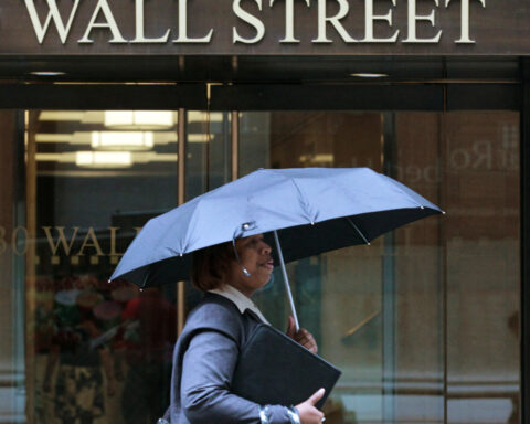 Wall St banks show trading strength, caution on economic risk