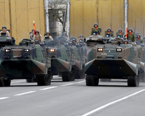 Rattled by Trump, US allies eye Japan's biggest arms opening since WW2