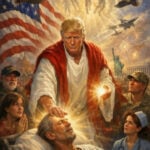 Trump's AI image of himself as Jesus-like figure follows feud with Pope Leo