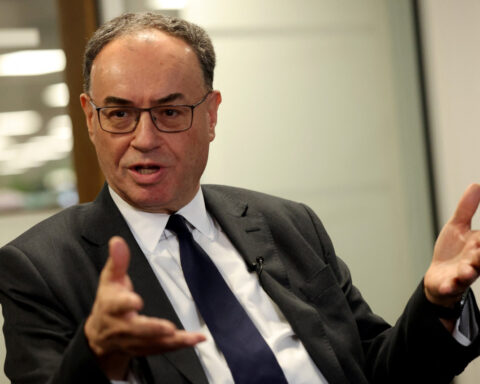 Financial Stability Board chair warns of stability "triple whammy" as funding conditions tighten