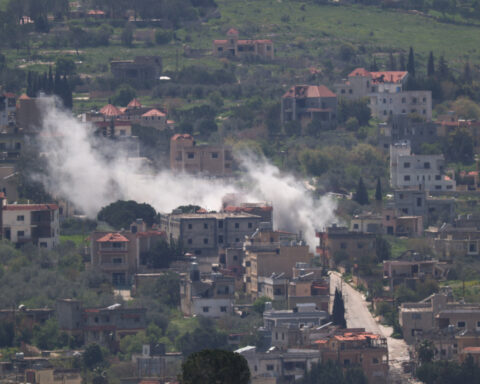 Israel presses assault on Lebanon border town ahead of US-hosted talks