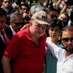 Businessman Rafael Lopez Aliaga leads Peru's presidential vote with 23.4%, official count shows