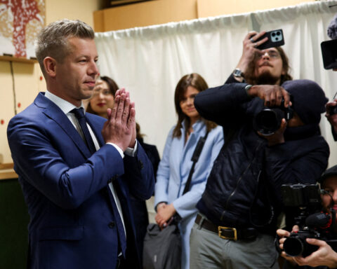 Hungary's opposition Tisza party leads last Median poll done before Sunday election