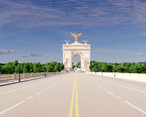 Designs unveiled for Trump's proposed 250-foot arch in Washington