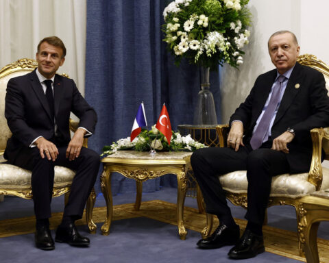 France's Macron says discussed Iran ceasefire, Ukraine with Turkey's Erdogan