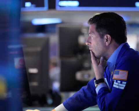 Wall Street flirts with a record after its big rally the last 2 weeks